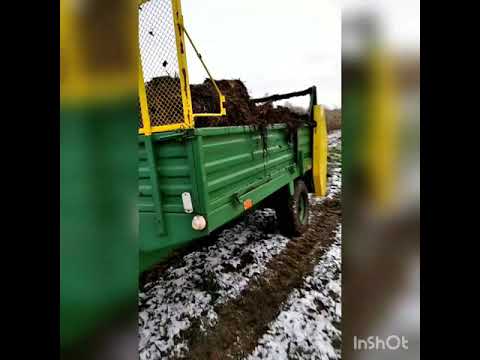 Видео: Дтз 5244нрх і польский гноєрозкидач