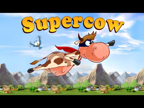 Видео: Супер корова 2022 | Supercow | Игра полностью на русском | Забегай :D