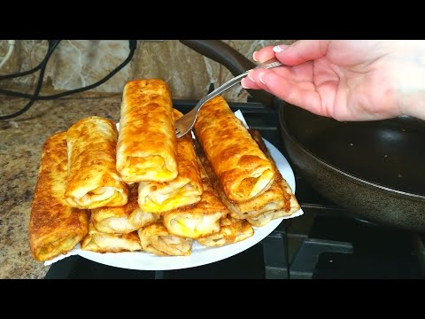 Видео: ПИРОЖКИ с Мясом за 15 минут👍 Этот рецепт Покорит Всех! Даже Вымешивать не нужно!