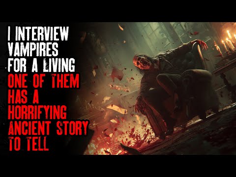 Видео: Я зарабатываю на жизнь интервьюированием вампиров. Один из них может рассказать ужасающую древнюю...