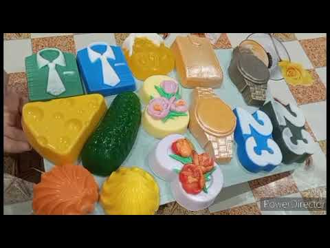 Видео: Мои новые букеты из мыла. Обзор посылки. Новые формы.