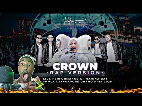 Видео: PUTRI ARIANI - CROWN (КОНЦЕРТ F1 SINGAPORE) РЕАКЦИЯ 🇯🇲