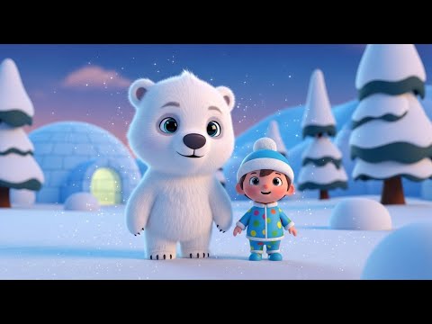 Видео: Белый медведь, который любил пижамы | Весёлая песенка для дете
