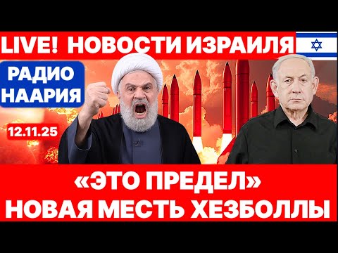 Видео: Новости Израиля. СРОЧНО! ЛИВАН! ЗМЕИ ЗАПОЛЗЛИ В ДОМ! №1129 Радио Наария #новости #израиль #политика