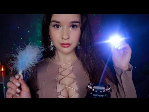 Видео: ASMR 👁 Follow my instructions to sleep СЛЕДУЙ МОИМ УКАЗАНИЯМ ЧТОБ УСНУТЬ Проверка рефлексов