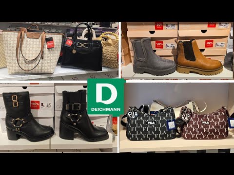 Видео: Распродажа женских сумок и обуви Deichmann. Новая коллекция / Сентябрь 2025