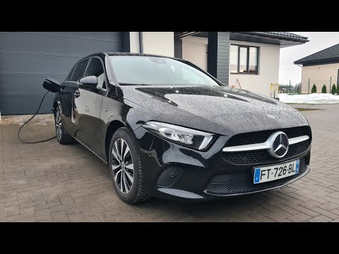 Видео: Mercedes-Benz A250e! Plug-In Hybrid! EQ Power!15.6 kWh! Гибридный A-Class из Франции! Часть 1! Обзор