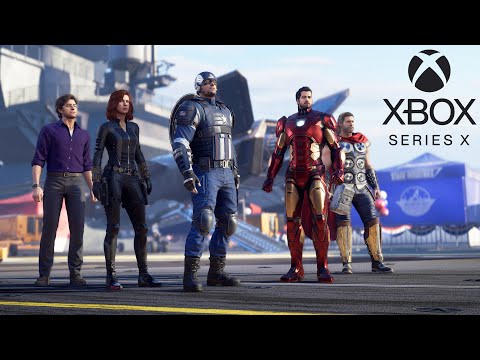 Видео: MARVEL'S AVENGERS Геймплей Xbox Series X (новое обновление) 4K 60 кадров в секунду