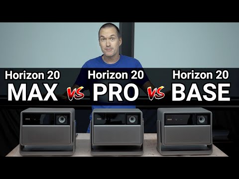 Видео: Серия XGIMI Horizon 20 — Max, Pro или Base — что лучше?