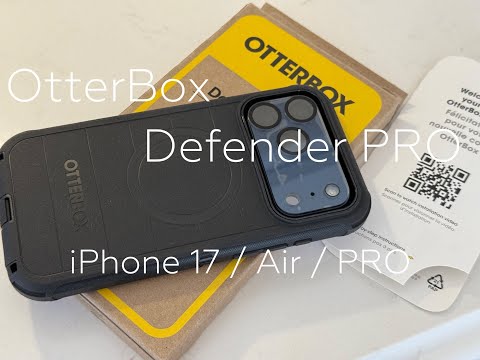 Видео: Чехол OtterBox Defender PRO для iPhone 17/AIR/PRO — МАКСИМАЛЬНАЯ ЗАЩИТА ОТ ПАДЕНИЙ! — ПРЯМОЙ ОБЗОР