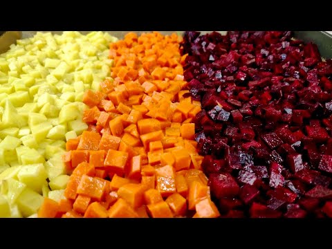 Видео: Винегрет из Духовки!!! Супер Быстро!