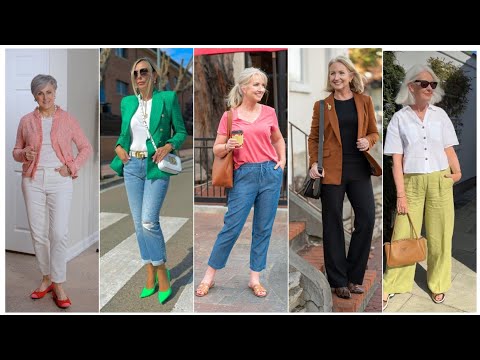 Видео: Натуральные образы для женщин старше 50, 60, 70 лет | Летняя мода 2025 для женщин #womenoutfitsideas