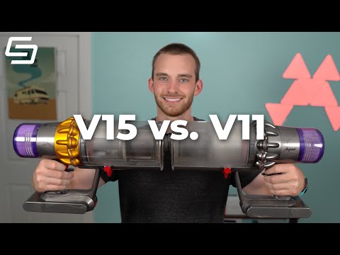 Видео: Dyson V11 против V15: несколько причин, почему владельцам деревянных полов нужен V15