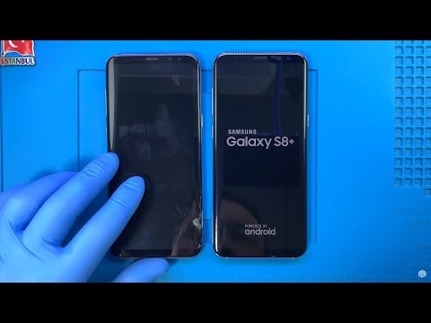 Видео: Samsung Galaxy S8 + замена экрана