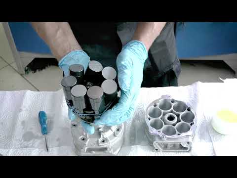 Видео: Ремонт компрессора кондиционера Мерседес Виано