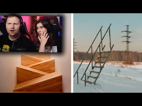 Видео: 60 самых странных лестниц в мире | РЕАКЦИЯ на Фактория