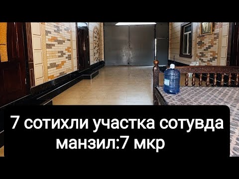 Видео: Таёр участка сотувда 7 сотих 6 та хонаси ва 2 санузели мавжуд нархи:76000💸☎️881820002