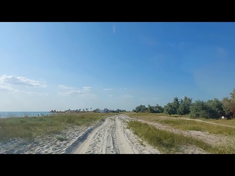 Видео: Кинбурнская коса 2021. На край косы с Геройского на машине проводника 36км + пешком по берегу 2км