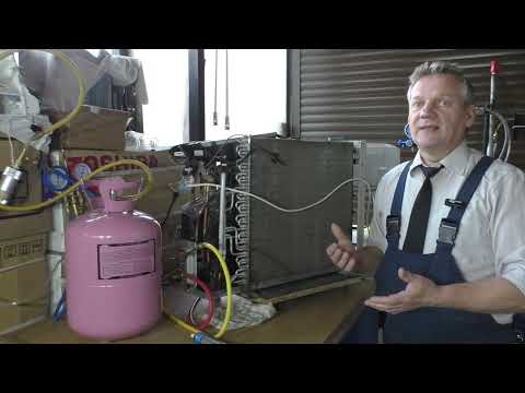 Видео: Как найти и устранить утечку фреона во внешнем блоке #泄漏测试 #leak test