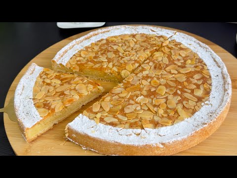 Видео: МИНДАЛЬНЫЙ ТАРТ | АМАНДИНА! Лучший пирог, который вы можете приготовить! Вкусный!