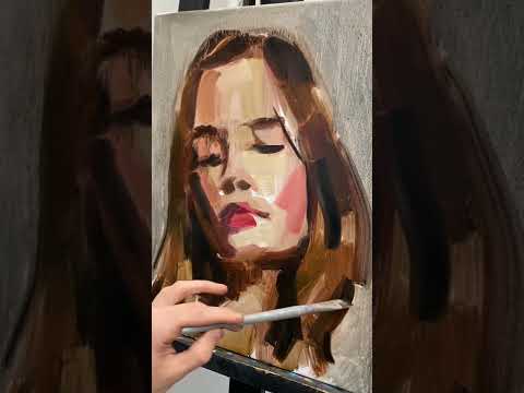 Видео: Как я написал картину, которая залетела на 50млн просмотров в тикток😍