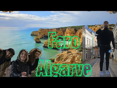 Видео: Португалия побережье Альгарве, город Фаро #Фаро #португалия #Альгарве #faro #portugal #algarve #vlog