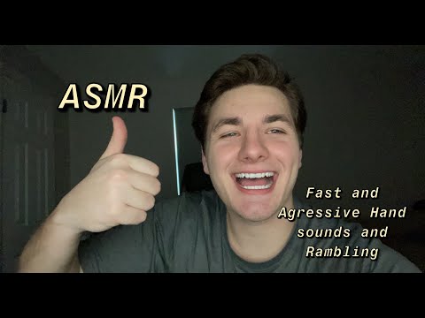 Видео: ASMR | Быстрые и агрессивные звуки рук и болтовня