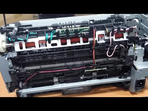 Видео: Замена печки HP LaserJet PRO MFP M127fw