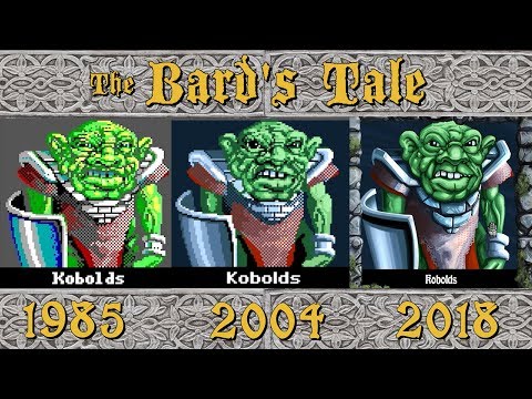 Видео: The Bard's Tale - Original vs Remastered Versions (1985 - 2018) компромисс