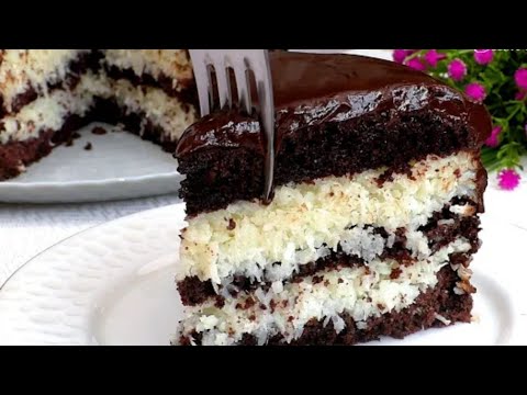 Видео: ТОРТ "БАУНТИ" тает во рту! Просто и очень вкусно!