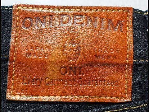 Видео: ONI-546 AIZUMI 16OZ - один из самых необычных видов денима от Oni