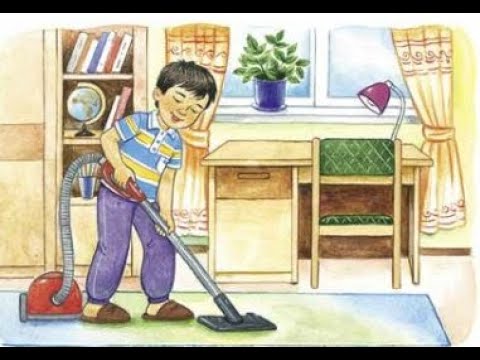 Видео: Қазақ тілі.  2-сынып.  Менің бөлмем.  3-сабақ