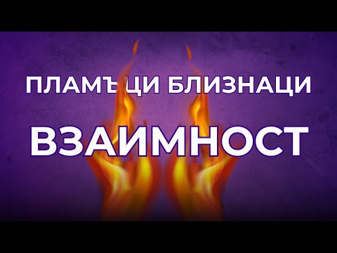 Видео: Взаимни ли са чувствата/усещанията между ПЛАМЪЦИТЕ БЛИЗНАЦИ