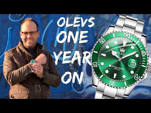 Видео: Год с часами Olevs! Мой обзор китайского «Подводника Халка»