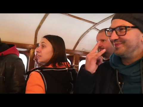 Видео: Александр Бормотов. "Коси коса" (2-е исполнение).Трамвайный драйв в Питере, 2018.