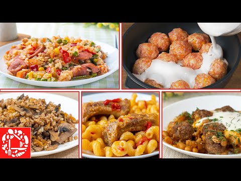 Видео: 5 рецептов на сковороде! Это просто и вкусно!