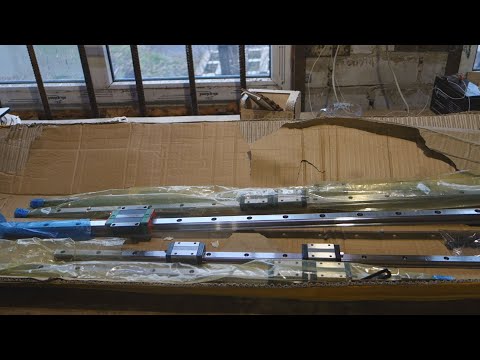 Видео: Замена рельсовой каретки PMI на лазерном станке