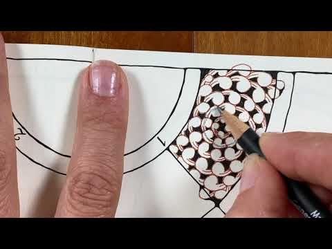 Видео: Пакет проектов Zentangle № 10 — День 2