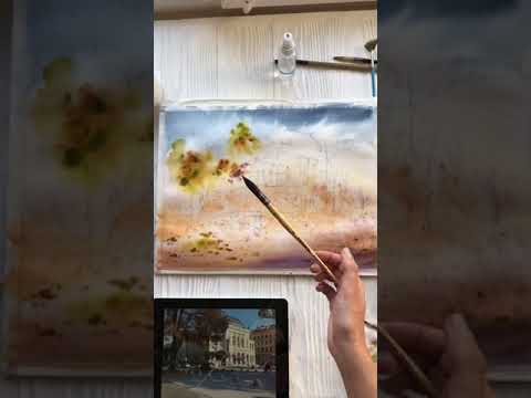 Видео: 1 сезон 18 серия ч.2 Autumn cityscape 2 part In English#невредные_советы_практикум