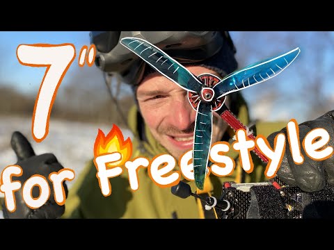 Видео: Перешел на 7" для FPV фристайла