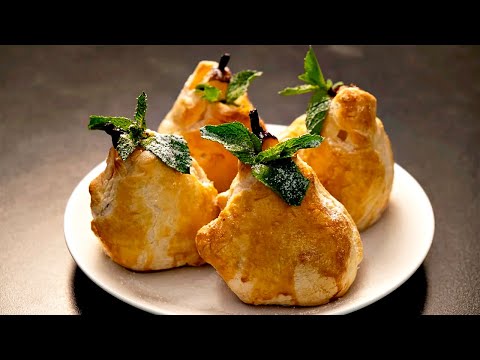 Видео: ЗАПЕЧЕННЫЕ ГРУШИ В ТЕСТЕ | Необычно, полезно, безумно вкусно + Напиток