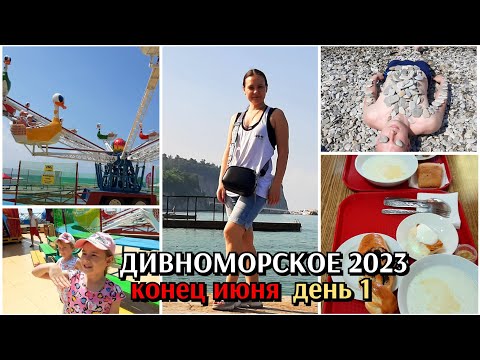 Видео: море подвело / Дивноморское / Геленджик 2023 / день 1
