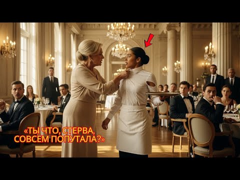 Видео: Порвала платье “официантке” — но оказалась в шоке, когда узнала, кто она на самом деле!