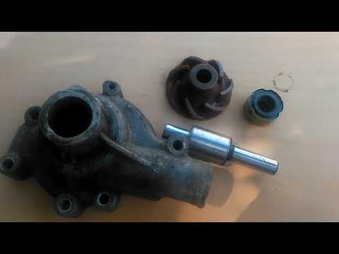 Видео: ремонт помпы волга 402 двигатель все просто