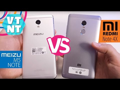 Видео: Xiaomi Redmi Note 4x vs Meizu M5 Note какой смартфон купить?