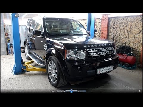 Видео: Замена теплообменника крышки клапанов и свечей накала на Land Rover Discovery 4  3,0  2009 1часть