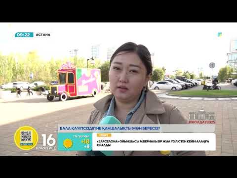 Видео: ЖОЛДАУ-2025 I Блиц-сауалнама: Бала қауіпсіздігіне қаншалықты мән бересіз?