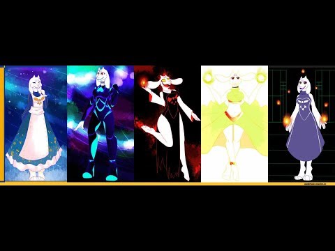 Видео: Ториель из разных Ау