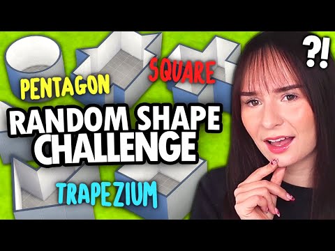 Видео: Каждая комната в The Sims 4 — это задача по строительству СЛУЧАЙНОЙ ФОРМЫ