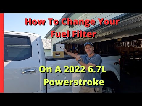 Видео: Как заменить топливные фильтры на F350 2022 года, самый дешевый способ!!